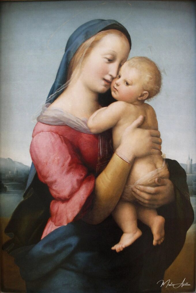 La Vierge tempi – Raphaël (peintre) Raffaello Sanzio (Raphaël)
