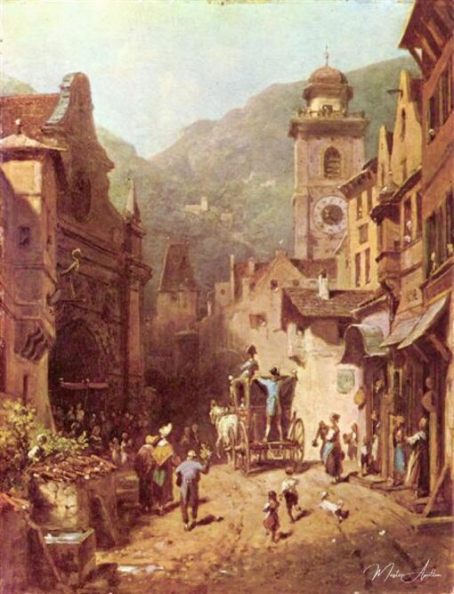 La visite du père, 1870 – Carl Spitzweg Carl Spitzweg