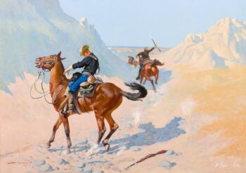 L’Advance-Guard – Frederic Remington Frederic Remington