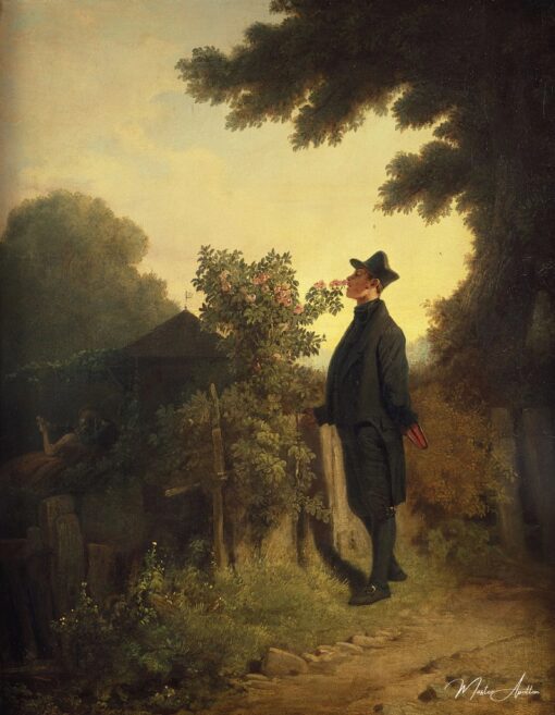 L’amateur de roses – Carl Spitzweg Carl Spitzweg