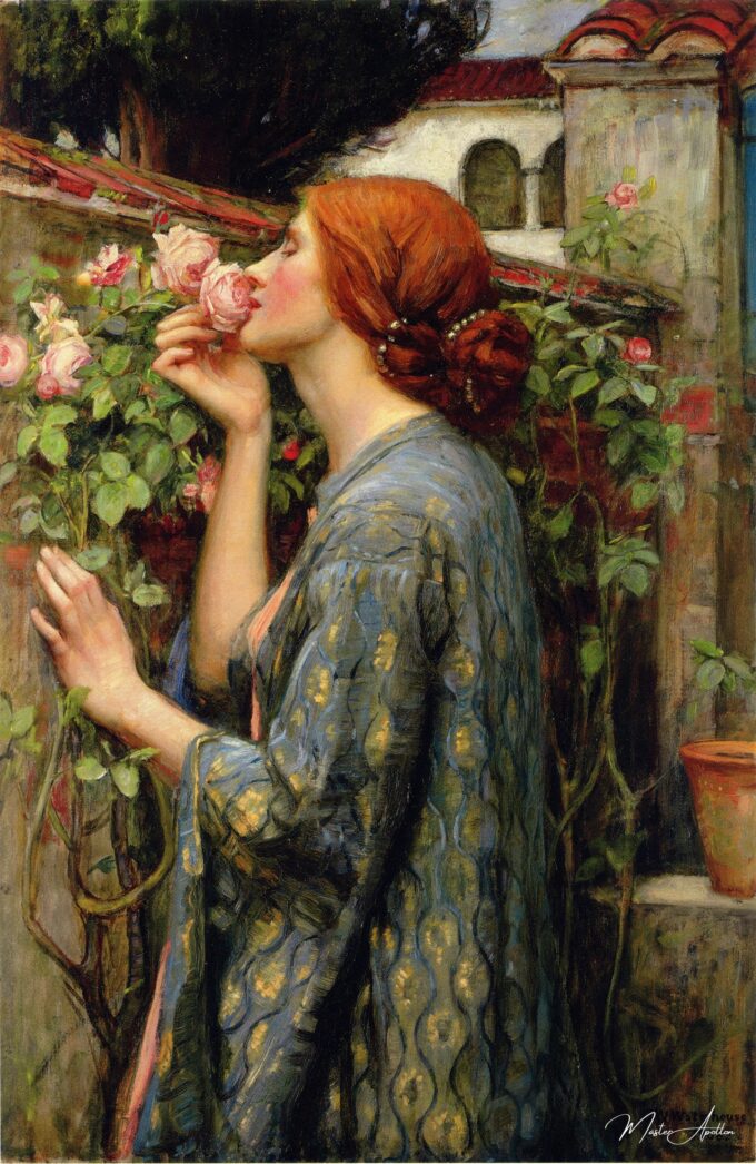 L’âme de la rose – John William Waterhouse John William Waterhouse