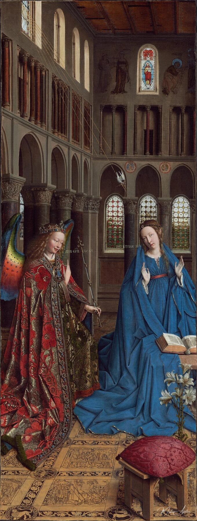 L’Annonciation – Jan Van Eyck Jan Van Eyck
