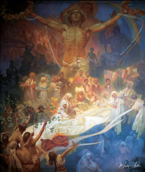 L’Apothéose des Slaves – Mucha Alphonse Mucha