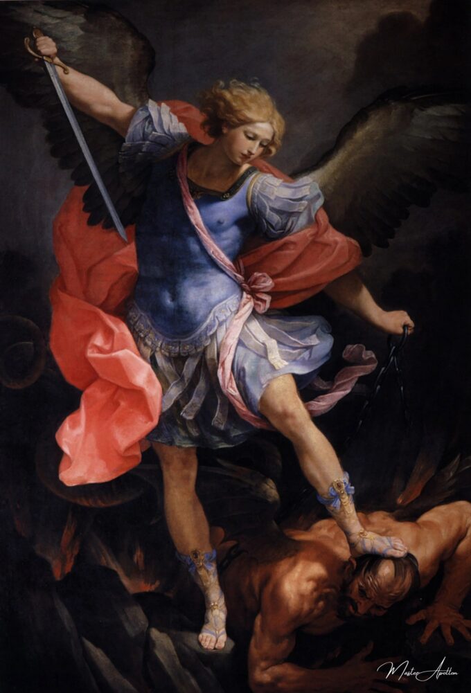 The Archangel Michael defeating Satan – Guido Reni Guido Reni 2