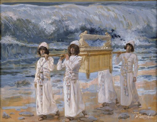 L’arche passe le Jourdain – James Tissot James Tissot