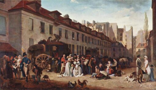 L’arrivée de la diligence – Louis Boilly Louis Boilly 2