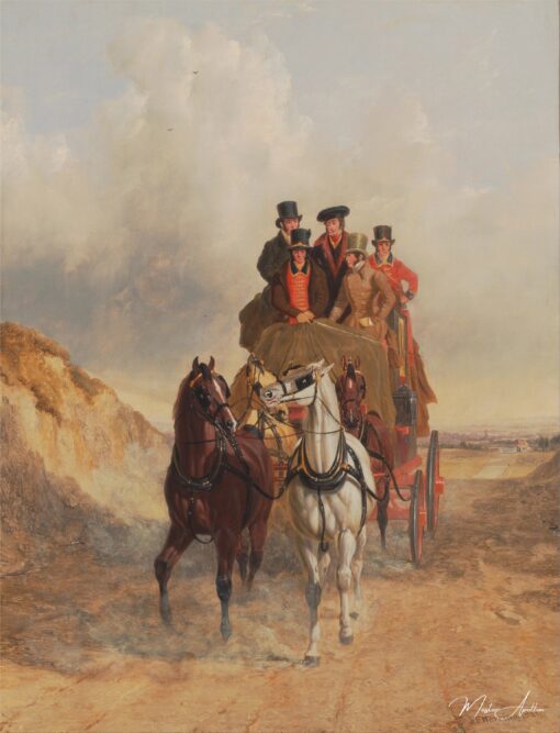 L’autocar Royal Mail sur la route – John Frederick Herring Snr John Frederick Herring Sr