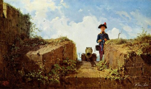 L’avant-poste du tricot, 1860 – Carl Spitzweg Carl Spitzweg