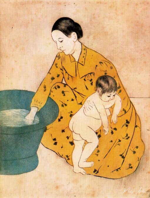 Le bain de l’enfant – Mary Cassatt Mary Cassatt