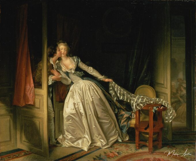 Le baiser volé – Jean-Honoré Fragonard Jean-Honoré Fragonard