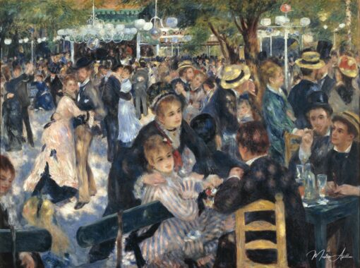 Le Bal du Moulin de la Galette – Pierre-Auguste Renoir Pierre-Auguste Renoir 2