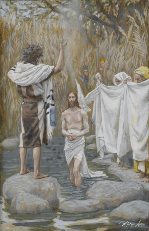 Le baptême de Jésus – James Tissot James Tissot