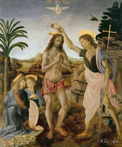 Le Baptême du Christ – Léonard de Vinci Léonard de Vinci