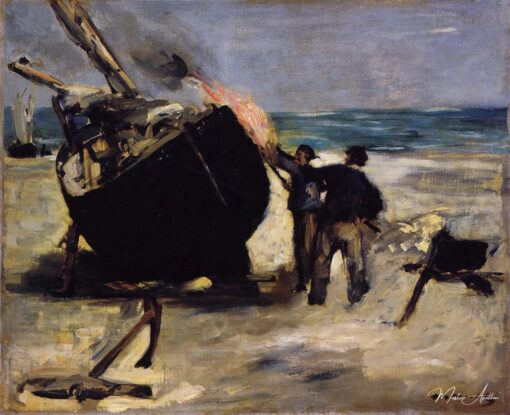 Le Bateau goudronné – Edouard Manet Édouard Manet 2