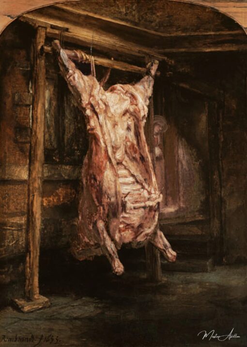 Le boeuf abattu – Rembrandt van Rijn Rembrandt van Rijn