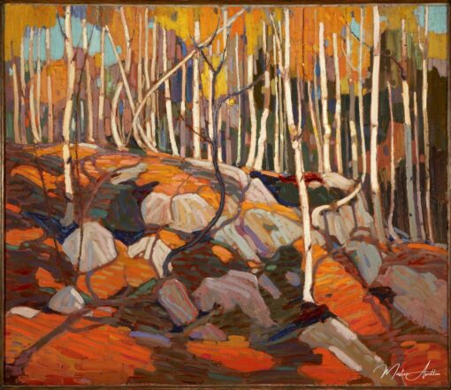 Le bosquet de bouleaux, automne – Tom Thomson Tom Thomson