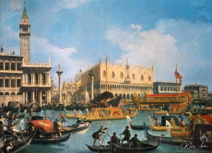 Le Buccintoro le jour de voyage de ciel – Giovanni Antonio Canal Giovanni Antonio Canal
