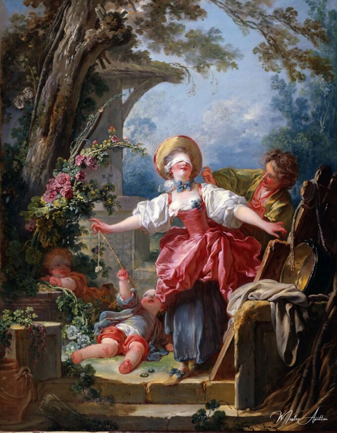 Le buffle de l’aveugle – Jean-Honoré Fragonard Jean-Honoré Fragonard