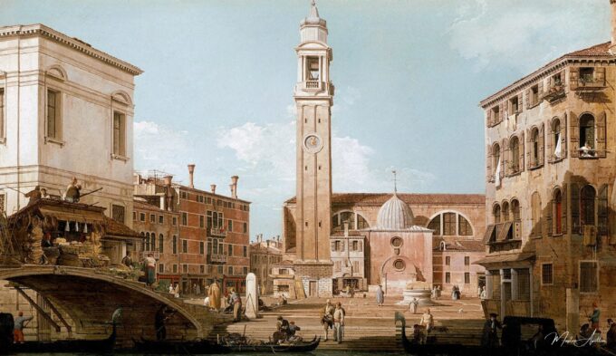 Le Campo Santi Apostoli – Giovanni Antonio Canal Giovanni Antonio Canal