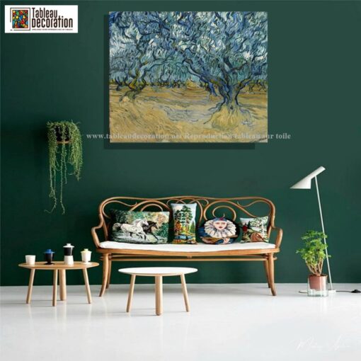 Le Champ d’oliviers – Van Gogh Vincent Van Gogh 4