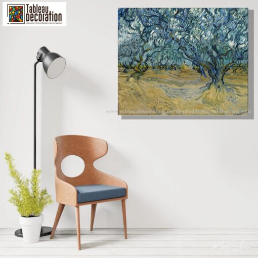 Le Champ d’oliviers – Van Gogh Vincent Van Gogh 3