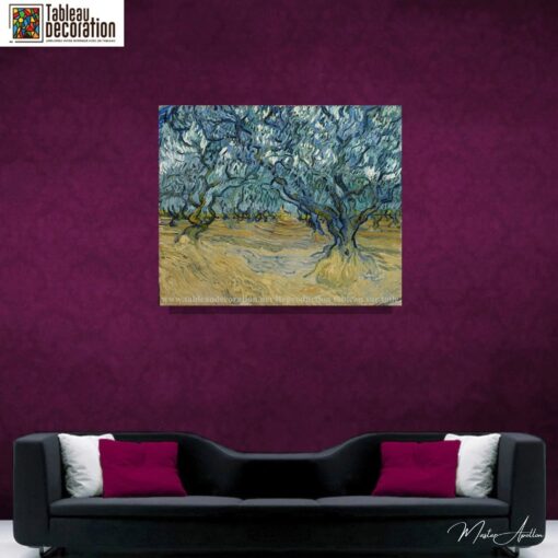 Le Champ d’oliviers – Van Gogh Vincent Van Gogh 6
