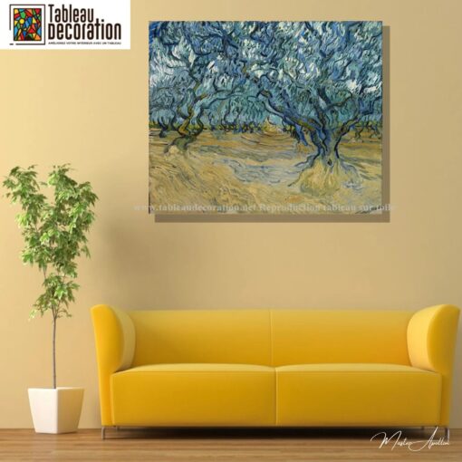 Le Champ d’oliviers – Van Gogh Vincent Van Gogh 5