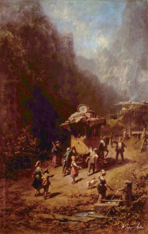 Le chariot – Carl Spitzweg Carl Spitzweg