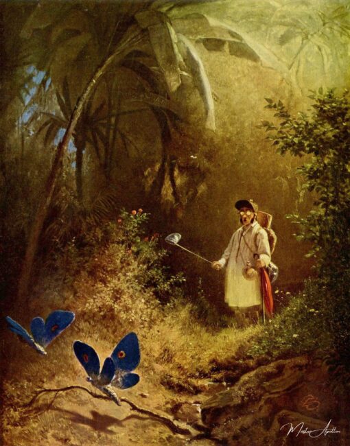 Le chasseur de papillons – Carl Spitzweg Carl Spitzweg