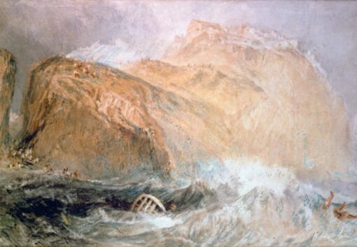 Le château Tintagel – William Turner William Turner