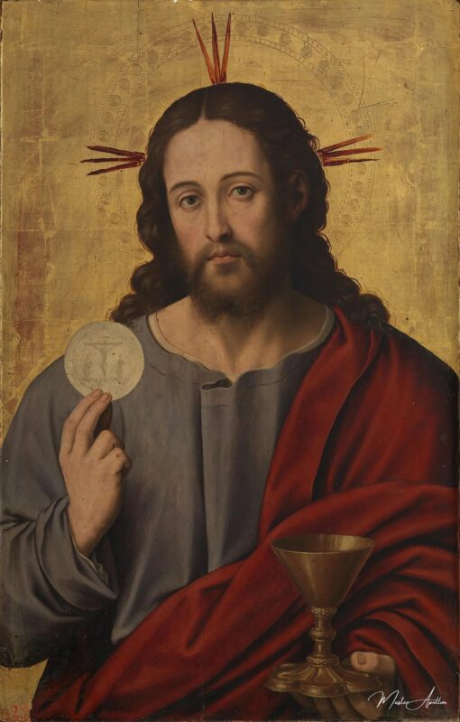 Le Christ Sauveur avec l’Eucharistie – Vicente Juan Masip Vicente Juan Masip