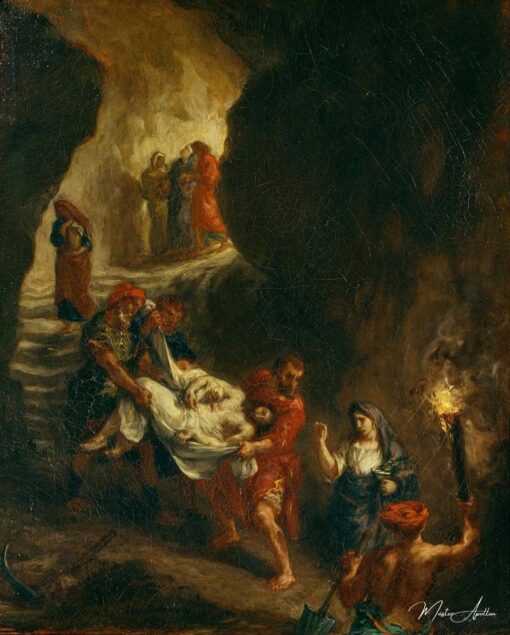 Le Christ transporté au tombeau – Eugène Delacroix Eugène Delacroix 2
