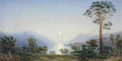 Le cimetière des Highlanders – William Turner William Turner