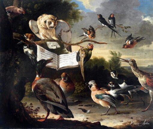 Le concert des oiseaux – Melchior d’Hondecoeter Melchior d'Hondecoeter 2