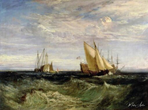 Le confluent de la Tamise et de la Medway – William Turner William Turner