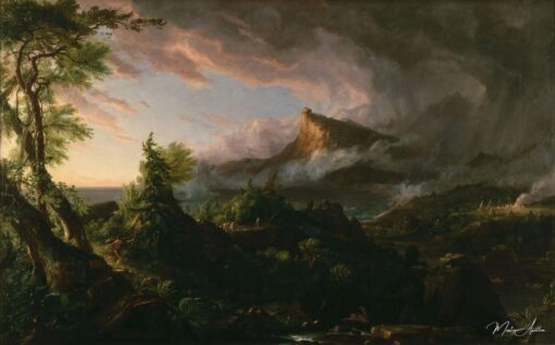 Le cours de l’empire : L’État sauvage – Thomas Cole Thomas Cole