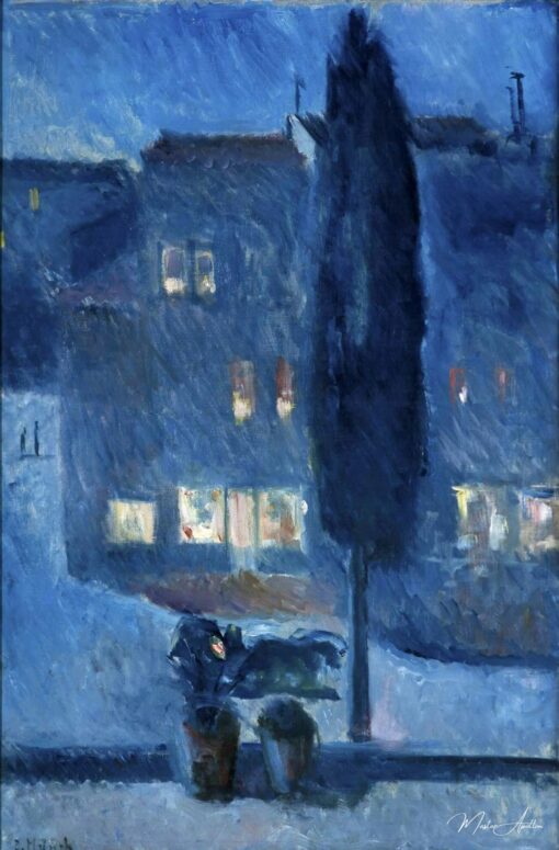 Le Cyprès – Edvard Munch Edvard Munch 2