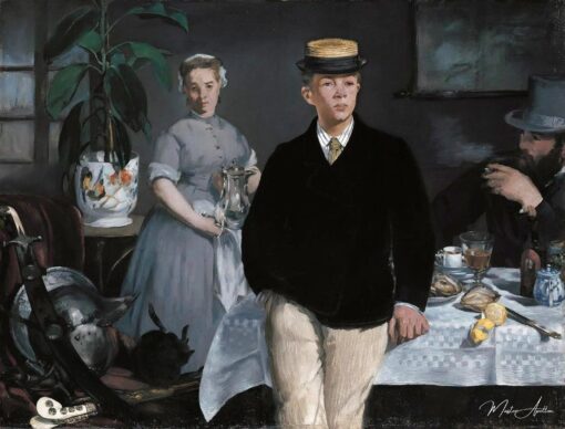 Le Déjeuner dans l’atelier – Edouard Manet Édouard Manet 2