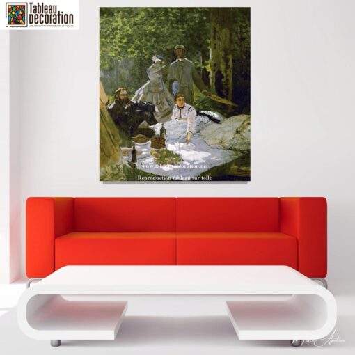 Le Déjeuner sur l’herbe (partie droite) – Claude Monet Claude Monet 5