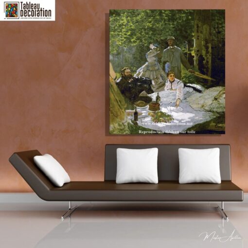 Le Déjeuner sur l’herbe (partie droite) – Claude Monet Claude Monet 7