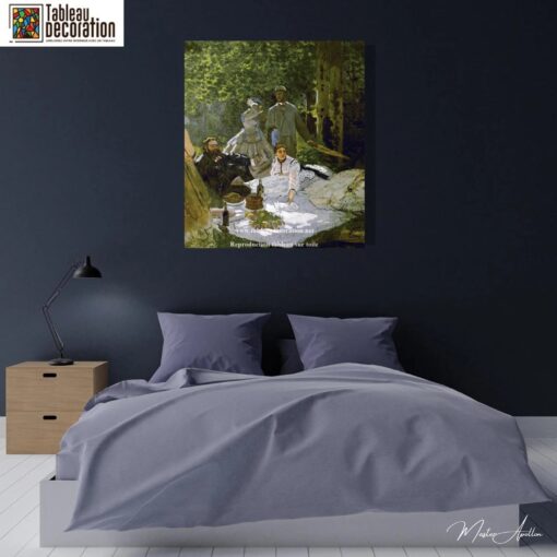 Le Déjeuner sur l’herbe (partie droite) – Claude Monet Claude Monet 4