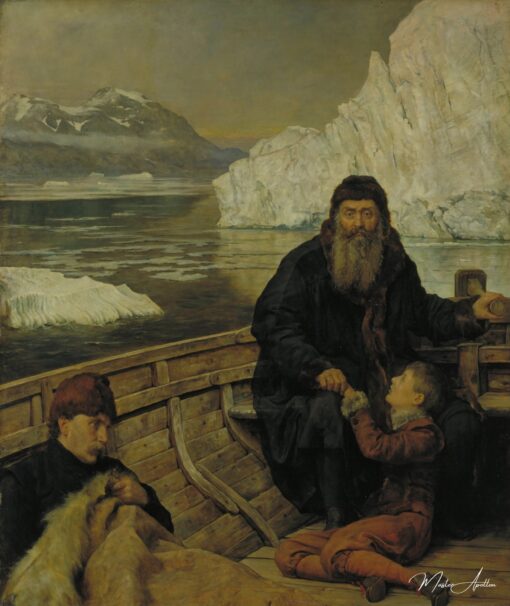 Le Dernier voyage d’Henry Hudson de John Collier John Collier