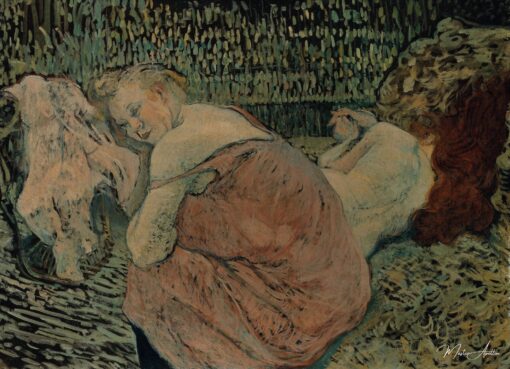 Le deux amies – Toulouse Lautrec Henri de Toulouse-Lautrec 2