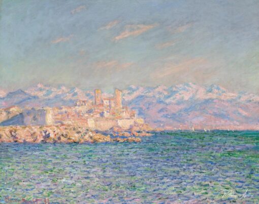 Le fort d’Antibes – Claude Monet Claude Monet