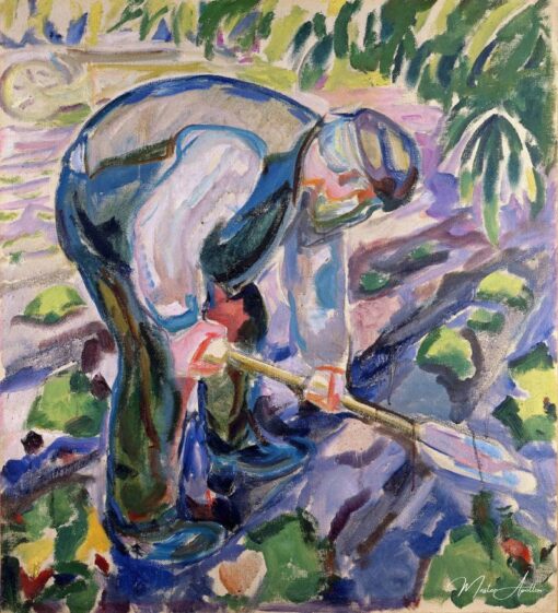 Le fossoyeur – Edvard Munch Edvard Munch 2
