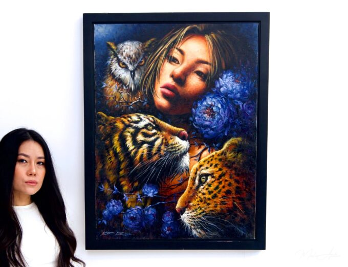 Le Gardien de la Forêt | 60 x 80 cm La Galerie d'art en ligne art gallery