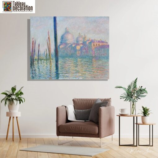 Le Grand Canal – Tableau Monet Venise Claude Monet 3