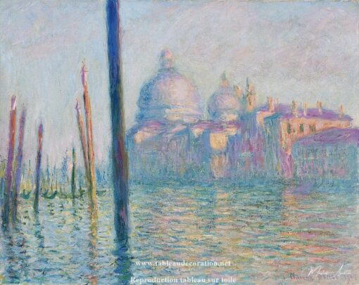 Le Grand Canal – Tableau Monet Venise Claude Monet