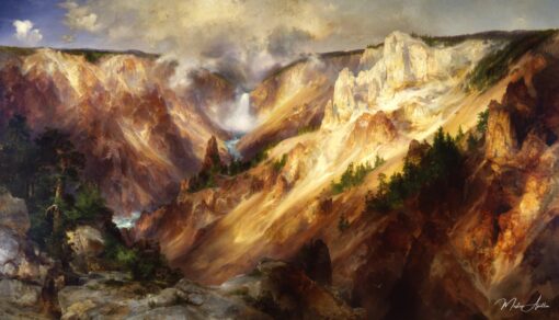 Le Grand Canyon du Yellowstone – Thomas Moran Thomas Moran