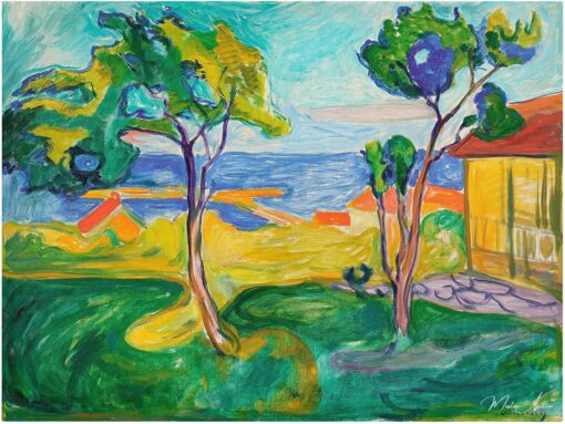 Le jardin à Asgardstrand – Edvard Munch Edvard Munch 2